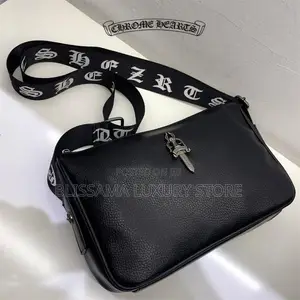 Genuine Leather Luxury Side Bag - Lagos Island