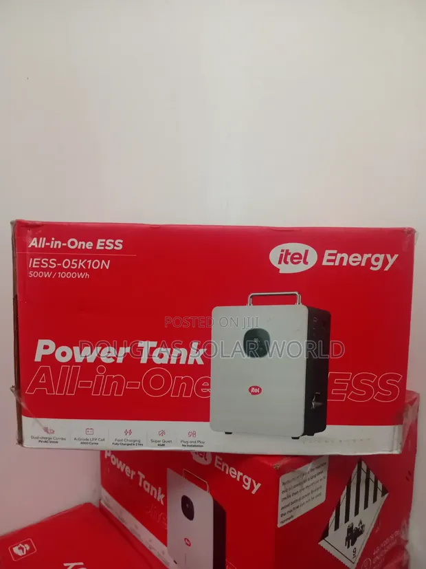 Itel Power Tank 500W Solar Generator - 1