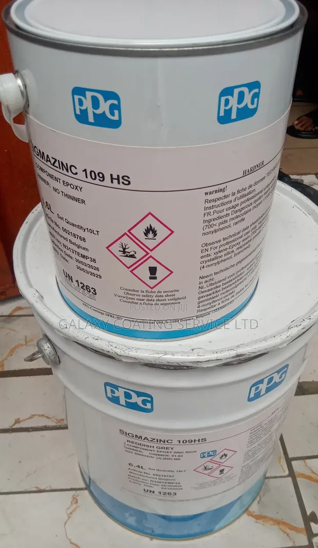 PPG Sigmazinc 109 HS Epoxy Zinc-Rich Primer (10L) - 1