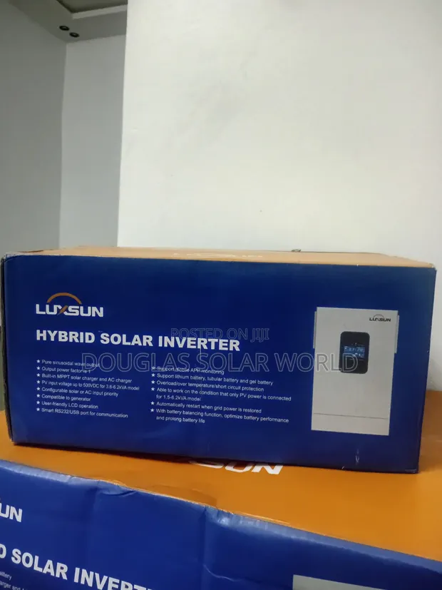 Luxsun 2kVA 12V Hybrid Solar Inverter - 1
