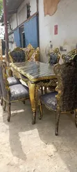 Antique Home Interiors 6-Seater Rectangular Dining Table - 2