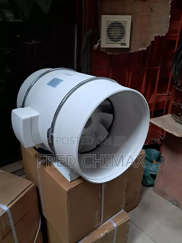 12" Inline Heat Extractor Fan - 1