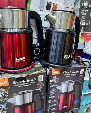 Brand New RAF 2.5L Electric Kettle (Red/Black)