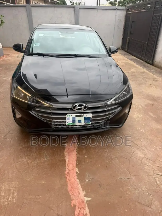 Hyundai Elantra Limited 2020 Black - 1
