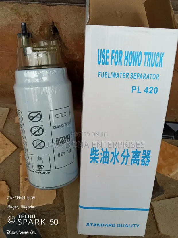 Brand New Sinotruk Howo Water Separator Filter - 1