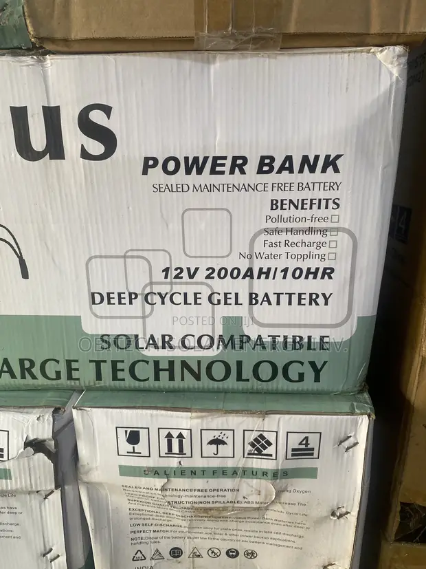 200Ah 12V Venus Deep Cycle Battery - 1