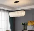 Modern Gold Crystal Round LED Chandelier - 1