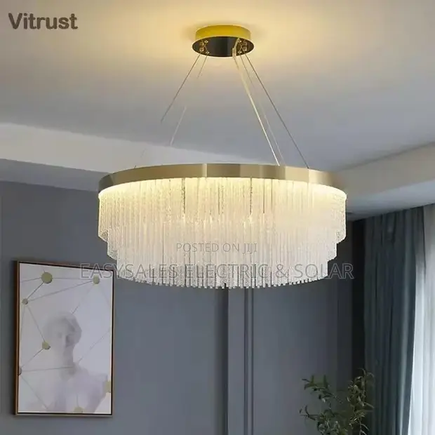 Fitilar Crystal Mai Girma - 2 Layuka, LED - 1