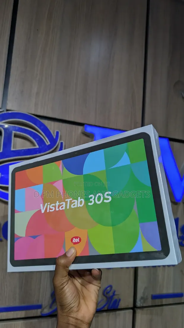 New Itel VistaTab 30S 128GB Black - 1