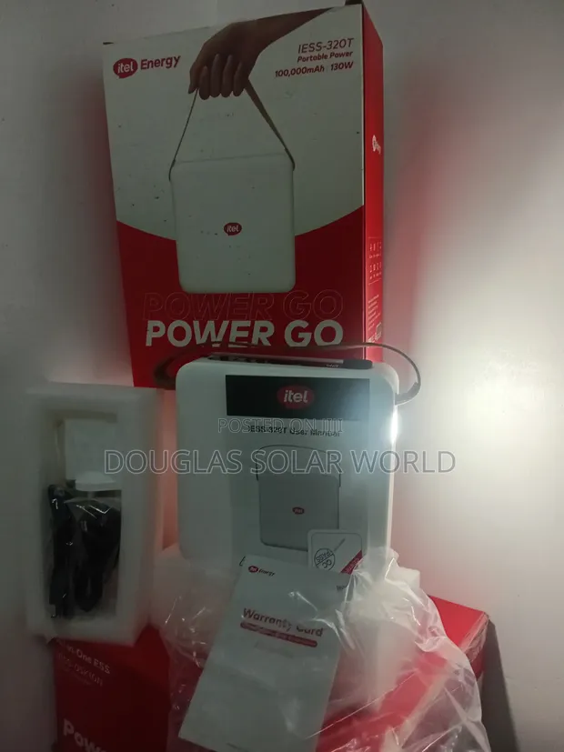 Itel Power Go 100,000mAh Portable Power Station - 1