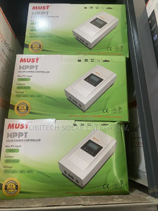 Must Solar Charger Controller 60A/80A 48V - 1