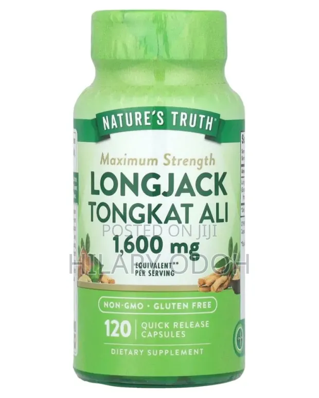 Nature's Truth Tongkat Ali, Maximum Strength, 120 Capsules - 1