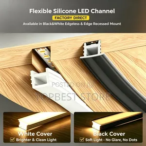 Silicon LED Channel Flexible