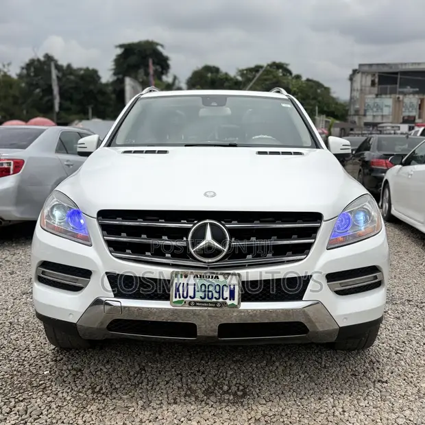 2012 Mercedes-Benz ML 350 4Matic White - 1