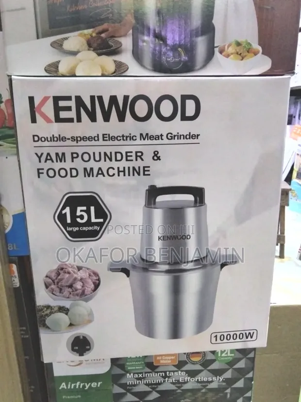 Kenwood Electric Yam Pounder Food Processor 15L - 1
