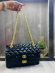 Glossy Chanel Bag - Babban Girma - 2