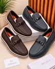 Hermes Loafers - Takalman Formal Na Maza Baƙi - 3
