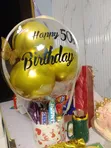 Balloon Box with Treats & Name - Customisable - 3