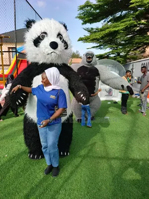 Gorilla and Panda Mascot Costume Rental