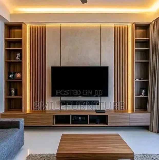 Wall TV Console - Katako Mai Kauri - 1