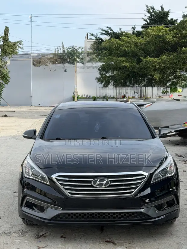 Hyundai Sonata 2016 Black - 1