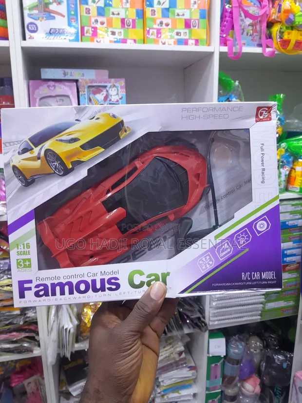 Brand New 1:16 Scale Famous Car Remote Control Racing Car - Red - 1