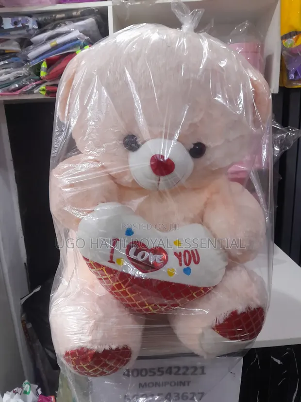 Large "I Love You" Teddy Bear - Brand New - 1