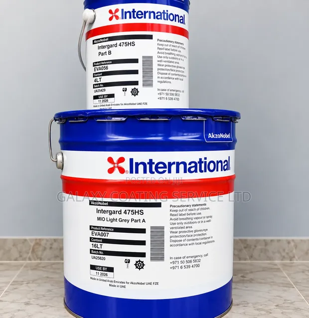 International Intergard 475HS MIO Light Grey (A & B) - 1