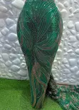 Fully Handbeaded Lace Fabric - 5 Yards - 2