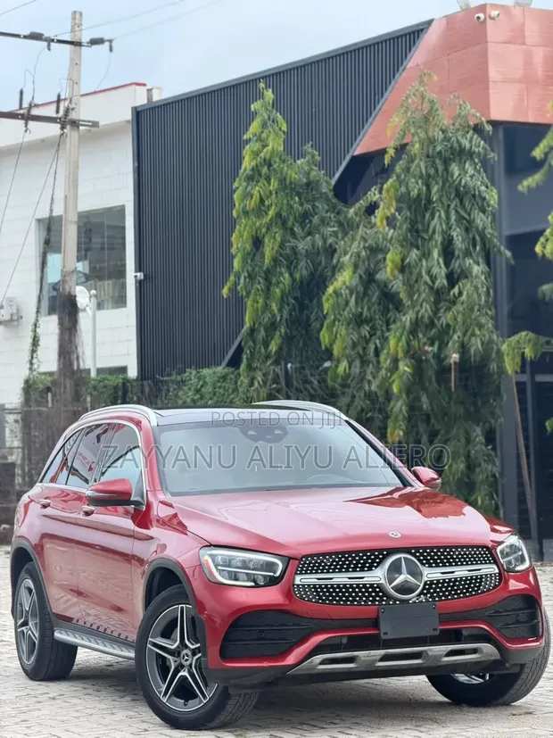 2021 Mercedes-Benz GLC-Class Red - 1