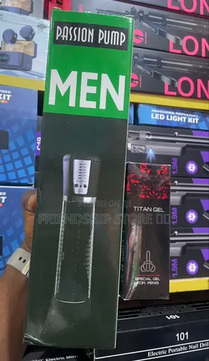Automatic Men's Penis Pump and Titan Gel