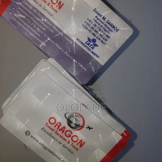 Premium Business Cards with Stone Effect - 1
