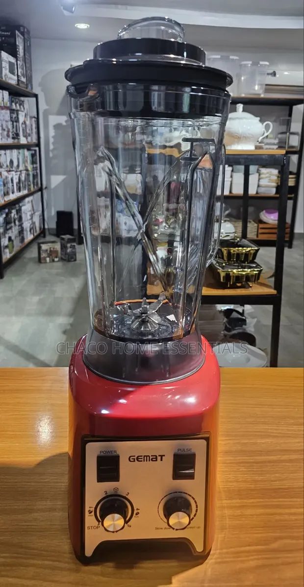 Gemat 5L Heavy Duty Commercial Blender - 1