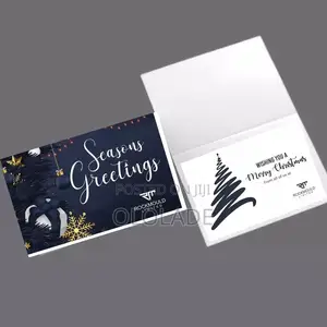 Custom Season's Greeting Card Design & Printing