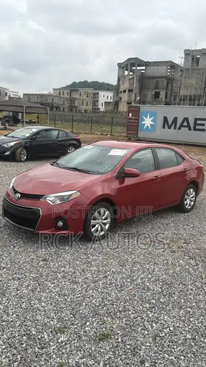 2014 Toyota Corolla LE Red - Lagos Clearing, Original Duty