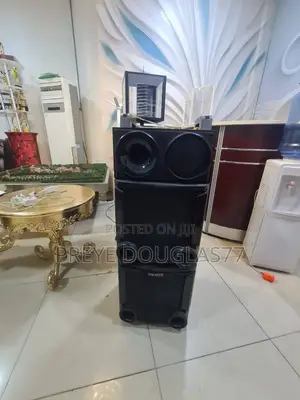 Brand New Dual 12" PA Trolley Speakers (2 Units)