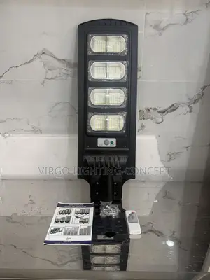 All-in-One Outdoor LED Solar Street Light with Remote