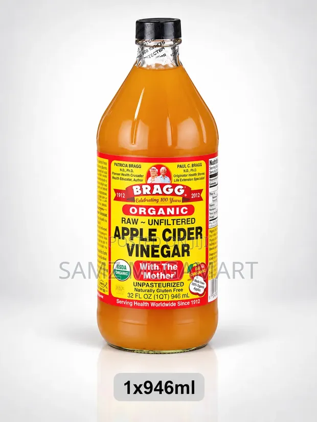Bragg Organic Raw-Unfiltered Apple Cider Vinegar 946ml - 1