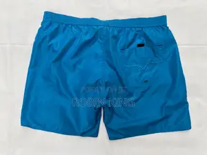 Diesel Men's Swim Trunks - XL, Cyan Blue