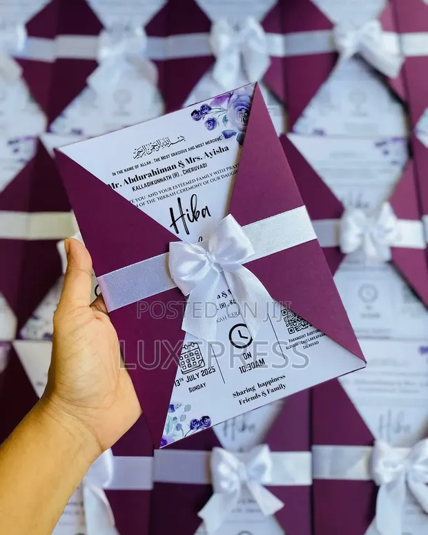 Custom Wedding Invitations by Luxe Prints - 1