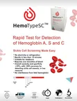 HemoTypeSC Genotype Test Strip - 3