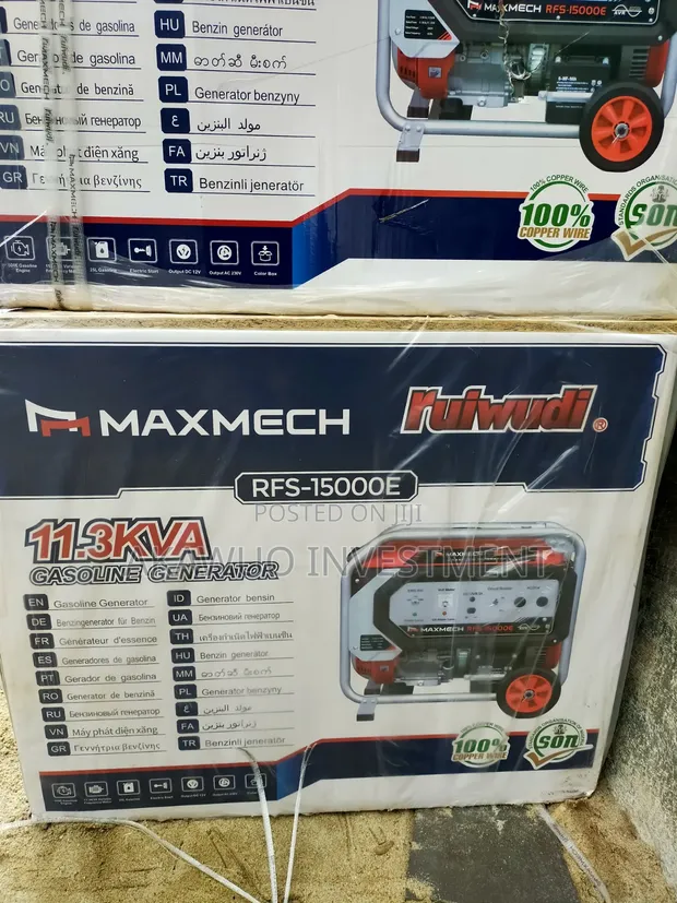 Maxmech Power Generator 11.3 kVA (Man Fetur) - 1