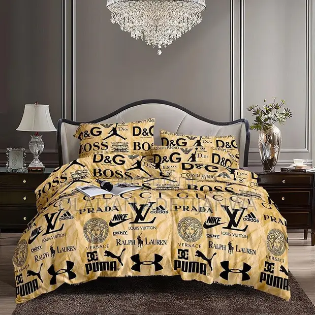 Breathable Soft Reversible Bedding Set - 6 Piece - 1