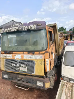 MAN Diesel Tipper Truck Mai Tayar 10 (Amfani a Najeriya)
