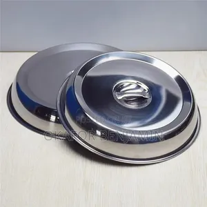 High Quality Stainless Steel Flat Microwave Food Cover