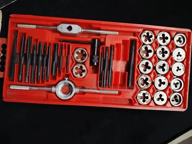 40PCs Tap da Die Set - Sabon Abu - 1
