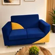 Royal 2-Seater Sofa Couch - Brand New Blue - 2