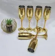 Kofunan Champagne Na Zinare Na Electroplated 6 - 1