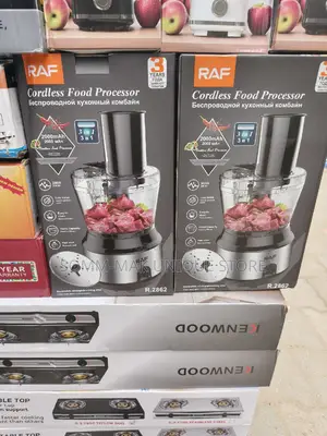 RAF 3-in-1 Rechargeable Cordless Food Processor - Model R.2862