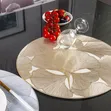 Modern Gold Table Mats (12pcs) - 3
